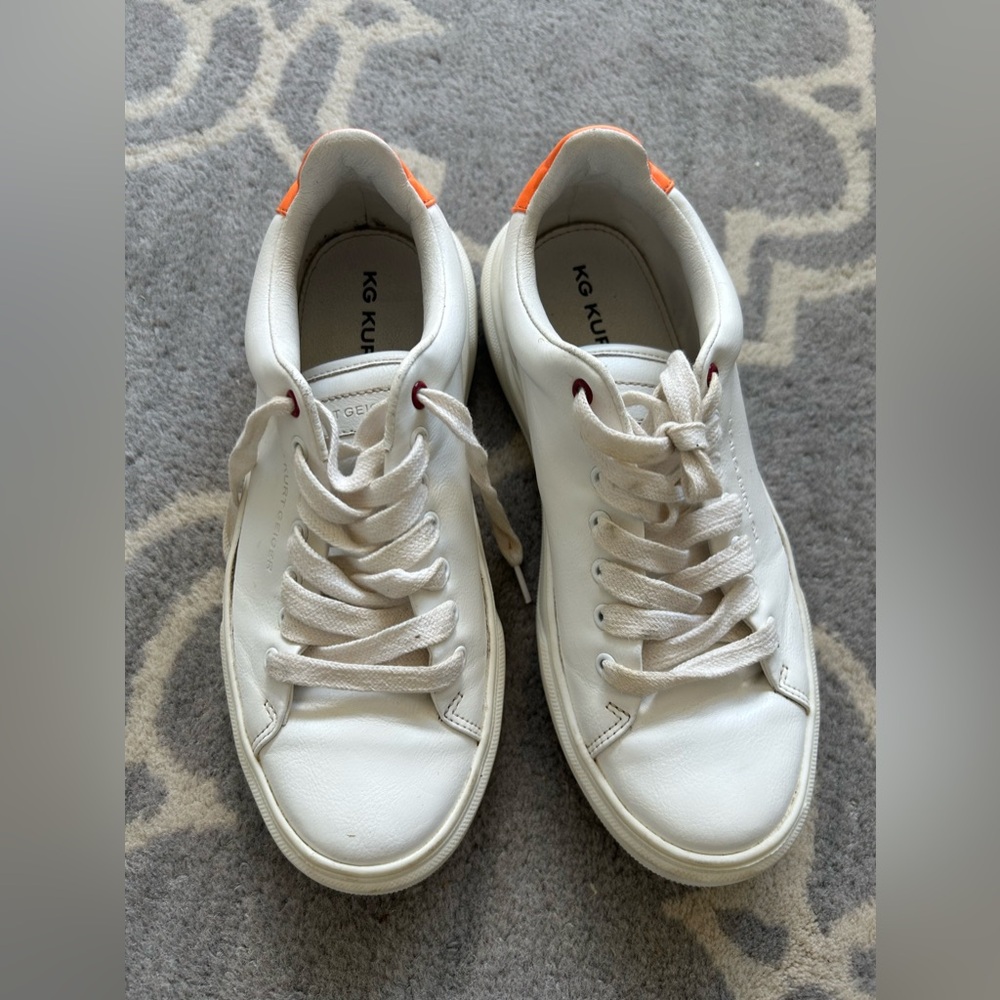Kurt Geiger Size 40 (men’s 7, women’s 9) Leather Frankie 2 Sneakers